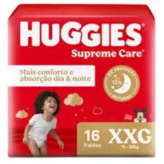 Fralda Huggies Supreme Care - Tam. Xxg 14 A 18Kg 16 Unidades