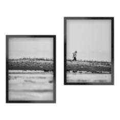 Kit 2 Quadros Alone Ale Da Costa  Tamanho A4