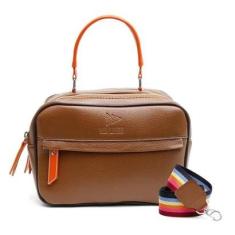 Bolsa Colors Alça Corrente Transversal Via Livre Feminina-Feminino