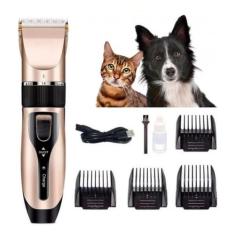 Banho Pet com Máquina de Tosar para Cachorro e Gato - Mantenha Seu Ani