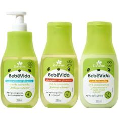 Shampoo + Condicionador + Sabonete Cha De Camomila Bebe Vida - Davene