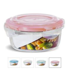 Pote Vidro Hermético Tampa Plástico Marmita Fitness Mantimentos Quenti