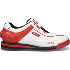 Dexter Tênis de boliche masculino SST 6 Hybrid BOA mão direita - Branco/Vermelho 43