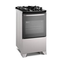 Fogão 4 bocas Electrolux FE4GG Mesa de Vidro e Tripla Chama, Prata, Bi