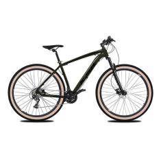 Bicicleta KSW 24V Aro 29 Freio Hidraulico Pneu Faixa Beje