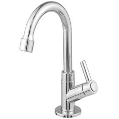 Torneira Lavatório Banheiro Bica Móvel Abs 1095 C-72 ¼ Volta