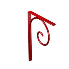 Suporte Caracol Reitz 24x17 Vermelho C/ Parafuso