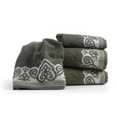 Jogo De Toalha De Banho Marrocos 4 Peças 100% Alg. Garden