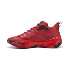 PUMA Tênis de basquete masculino Genetics, Club Red-For All Time Red, 39