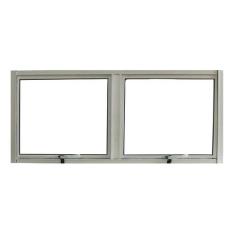 Janela de Alumínio Branco Vitro Máximo Ar 2 Módulos Suprema CMC Classi