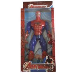 Boneco homem aranha aventureiros com luz - Max brasil