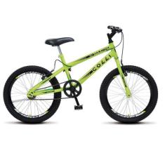 Bicicleta Aro 20 Max Boy Colli, Amarelo neon