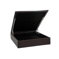 Base para Cama Box Casal Physical ll com Baú (39x138x188) Marrom