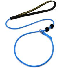 BeauGo Guias deslizantes para cães, guia deslizante fina, guia de treinamento de cães, guias deslizantes finas para cães, guia suave para cães pequenos, médios ou grandes, coleira forte para cães