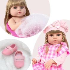 Boneca Reborn Realista Barbie Articulada Real Envio Imediato - Cegonha