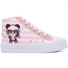  Tênis Feminino Infantil Casual Panda Botinha Menina Escolar - T&C, Ro