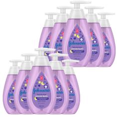Kit 10 Sabonetes Líquido Johnson`s Baby Hora do Sono 200ml