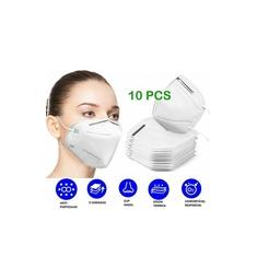 10x Máscara Proteção Respirador KN95 Clip Nasal