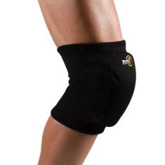 Joelheira TM7 Vôlei Futebol Pro Light, G/GG, Preto