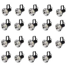 Kit 19 Spot Trilho Perfilado Eletro calha Par20 Bulbo OL5 - Hiperlight