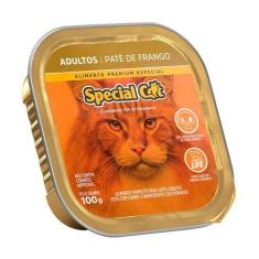 Ração Úmida Special Cat para Gatos Adultos Sabor Patê de Frango 100g