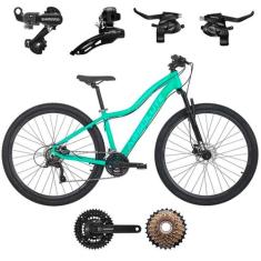 Bicicleta Aro 29 Absolute Hera 24 Velocidades MTB Alumínio Cubo K7 Kit