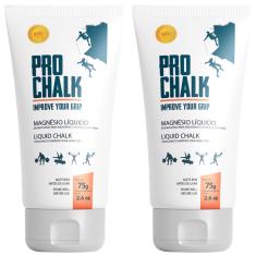 Kit 2un Magnesio Liquido Pro Chalk Liquid Chalk Tubo 75g
