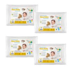 Kit 4 Travesseiros Infantis - Nasa - Fibrasca
