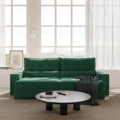 Sofá Retrátil e Reclinável 4 Lugares 270cm Embaúba Extra CabeCasa Made