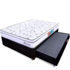 Cama Box Casal Colchão Molas Ensacadas Com Pillow Bicama Colchão Espum