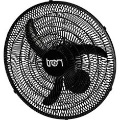 VENTILADOR DE PAREDE 60CM BIVOLT 200W PRETO METAL TRON