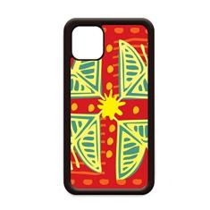 Capa de celular para iPhone 11 Pro Max com estampa de flores, plantas, Totems do México