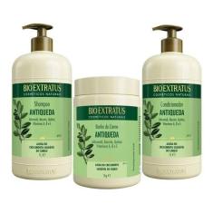 Kit Antiqueda Jaborandi Sh Cd 1l Másc 1kg Bio Extratus