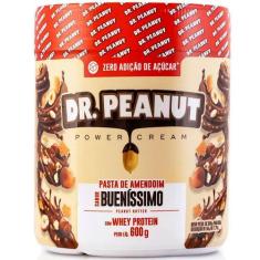 Pasta De Amendoim Com Whey Protein - Buenissimo - (600G) - Dr Peanut