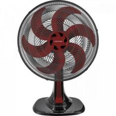 Ventilador de Mesa 40CM 220V TURBO6 Vermelho Ventisol, Preto e Vermelh