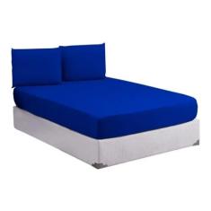 Jogo de Lençol Casal 1 Peças Com Elástico cama mesa e banho - lua conf