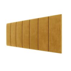 Cabeceira Casal Estofada Uvaia Amarelo