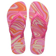 Chinelo Feminino Havaianas Fantasia Style Rosa 34