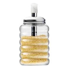 Açucareiro De Vidro Com Bico Dosador E Tampa Euro