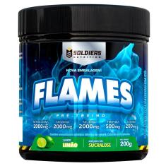 Pré-Treino Flames 200g - 100% Importado - Soldiers Nutrition-Unissex