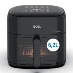 Fritadeira Sem Óleo Air Fryer EOS Chef Gourmet 6.2 Litros Compacta Dig