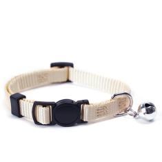 VAZZIC Coleira de sino para cães e gatos com fivela estilo refletivo