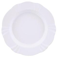 Conjunto Pratos Fundo Soleil White 6 Peças - Oxford