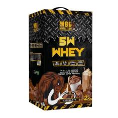 Whey Protein 5W 2Kg - MBD Nutrition, 2 Kg, Chocolate