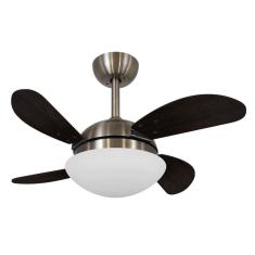 Ventilador de Teto Volare Bronze VD28 Fly Mini Tabaco 220V