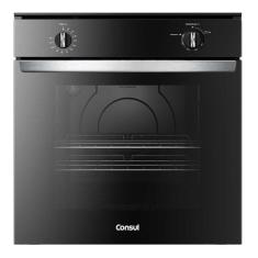 Forno de Embutir COA84CE a Gás 78L com Timer Sonoro e Grill Consul