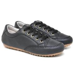 Tenis Casual Mocassim Feminino Conforto Antiderrapante com Cadarço e Detalhes-Feminino