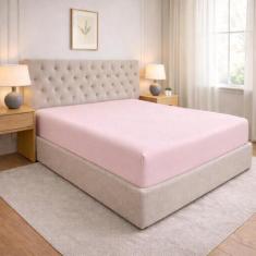 Lençol cama Queen Avulso 500 Fios 40cm Altura 100 algodao - Rafaloro, 