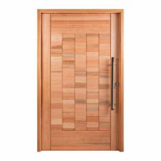 Porta Pivotante Maciça 214x109cm Eucalipto Pm97 Cruzeiro Portas Nude