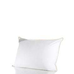 Travesseiro 50x90cm Buddemeyer Toque de Pluma Algodão Branco, 1 unidad